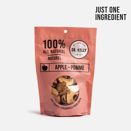 100% Natural Dog Treats - Apple